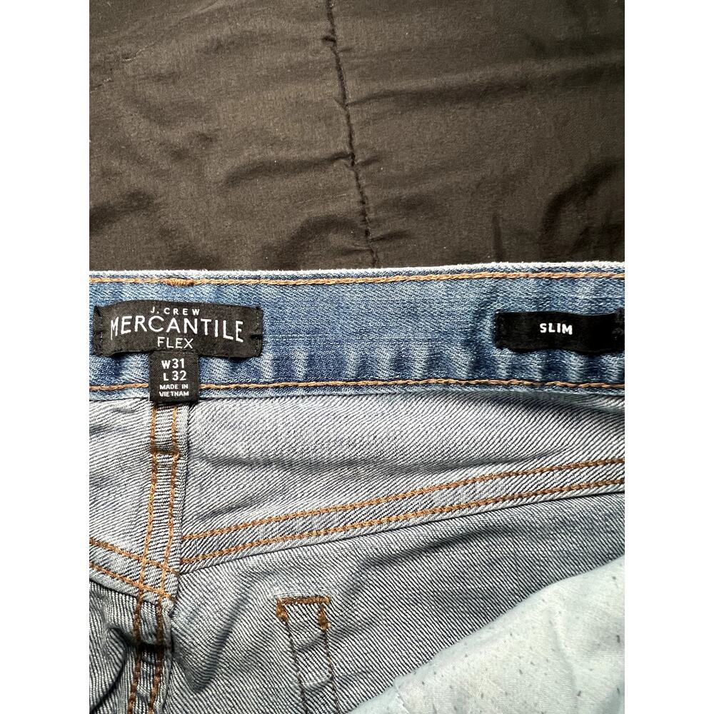 J Crew Mercantile flex slim jeans mens 31 x 32 classic‎ normcore streetwear - Picture 3 of 5